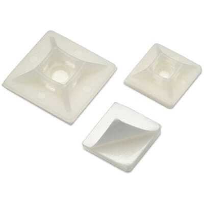 30PC WURTH ELECTRONICS 530911000 Cable tie mount, natural, 25.4mm L x 5.1mm W1,