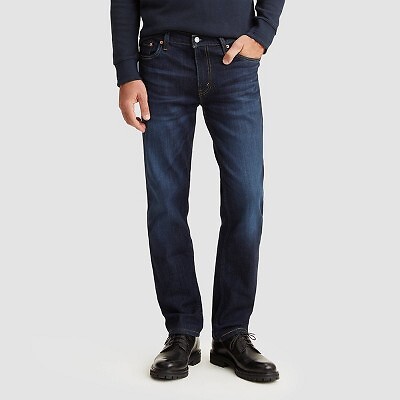 

Мужские джинсы Levis 511 Slim Fit - темно-синие джинсы, Dark blue denim