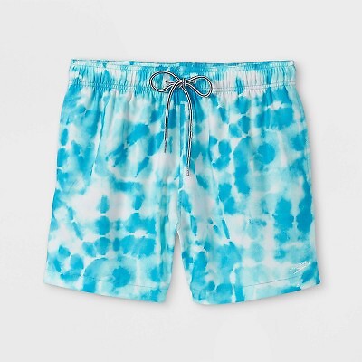 

Мужские плавки для плавания Speedo 5,5 дюйма Volley Blue Atoll Burst — синий