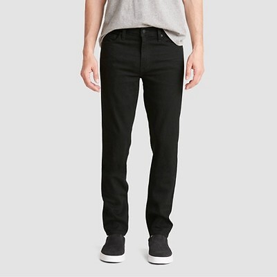 

Мужские джинсы скинни DENIZEN from Levis 288 - черные, Черный