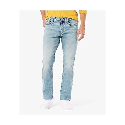 Мужские джинсы DENIZEN from Levis 216 Slim Fit - светлая потертость 34x30