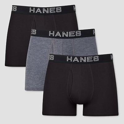 Мужские плавки Hanes Premium, 3 шт., с защитой от натирания и полной поддержкой -