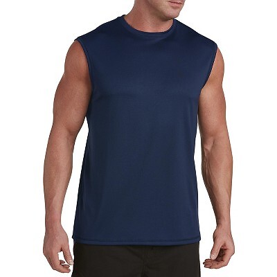 

Футболка Harbour Bay Muscle Swim - Мужская, для больших и высоких, темно-синяя, Navy blue