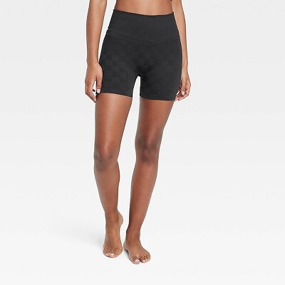 

Женские жаккардовые бесшовные велосипедки 3,5 дюйма - JoyLab Black L, Not available