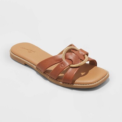 

Женские сандалии Ramona Slide - Universal Thread Cognac