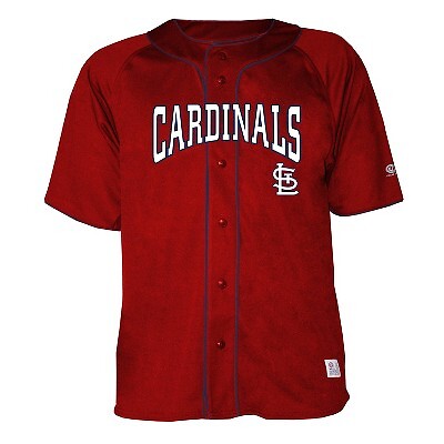 

Мужская футболка на пуговицах MLB St. Louis Cardinals, Not available