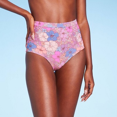 

Жен. Низ бикини Cheeky Boyshorts - Wild Fable Цветочный принт, Not available