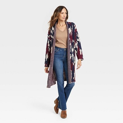 

Женский кардиган с открытым передом - Knox Rose Navy, Navy blue