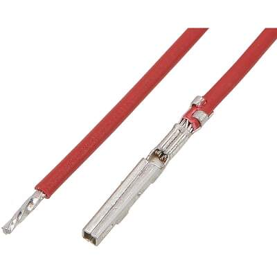 6PC MOLEX LLC 215346-2114 Pre Crimped Lead Squba 3.6 Female to Pigtail, 300mm L
