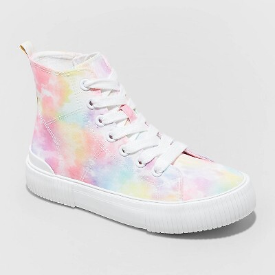 

Кроссовки Cora Tie-Dye Zipper на шнуровке для девочек - Cat - Jack, Not available