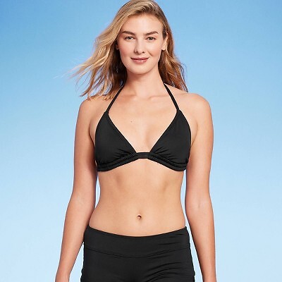 

Верх бикини с двойным туннелем для женщин - Kona Sol Black, Черный