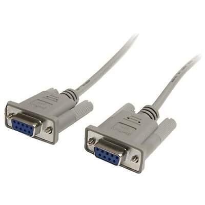 1PC STARTECH.COM MXT100FF 6 ft Straight Through Serial Cable - DB9 F/F - Serial