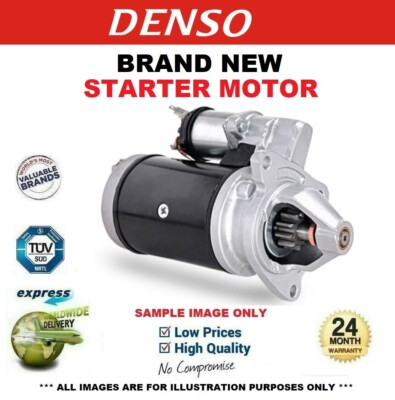 DENSO STARTER MOTOR for VW SCIROCCO 2.0 TDI 2010-2017