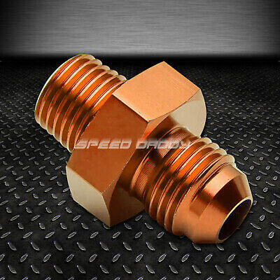 6AN AN6 1/4-18 NPT ШЛАНГ МАСЛЯНОЙ /ТОПЛИВНОЙ/ГАЗОВОЙ МАГИСТРАЛИ, СОЕДИНИТЕЛЬНЫЙ ШТУЦЕР ДЛЯ МУЖЧИН И ЖЕНЩИН, ПЕРЕХОДНИК ЗОЛОТОЙ