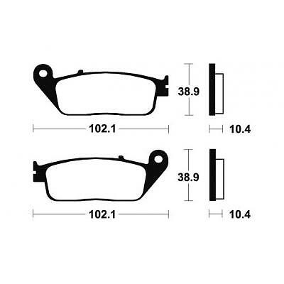 Tecnium Plaquettes De Frein FrittÃEs Mss154