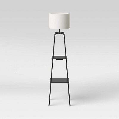 Торшер Etagere Power Source Shelf Black - Threshold