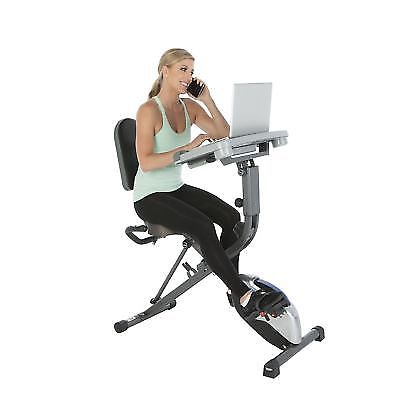 Exerpeutic ExerWorK 1000 Fully Adjustable Desk Folding Exercise