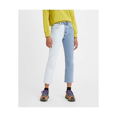 

Женские прямые укороченные джинсы Levis 501 с высокой посадкой - Of Two Minds
