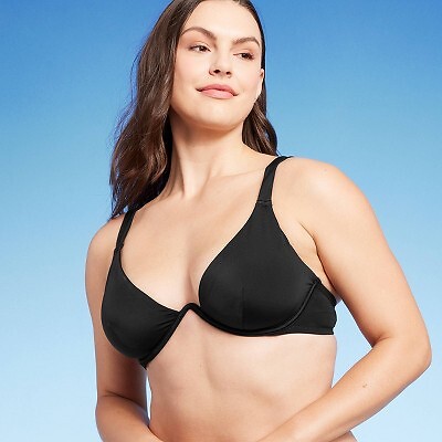 

Верх бикини на косточках для женщин - Shade - Shore Black 36DD, Not available