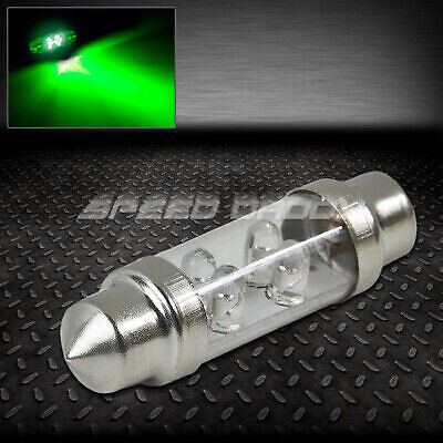 39-МИЛЛИМЕТРОВАЯ ЗЕЛЕНАЯ ЛАМПА НАКАЛИВАНИЯ САЛОНА АВТОМОБИЛЯ ВЫСШЕГО КЛАССА С КУПОЛОМ 12 В и КРУГЛЫМ СВЕТОДИОДОМ 4X3 мм