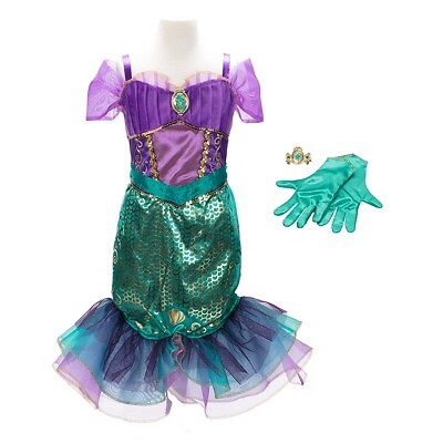 

Платье принцессы Диснея Ариэль Маджестик, Green/purple