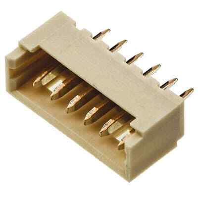 30PC MOLEX LLC 53047-0610 Conn; Rect; Header; 1.25 mm Pitch; PCB; 6 Cir; Ver; P