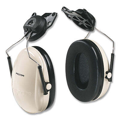 3M 7000052743 Peltor Optime 95 Earmuff 21 dB NRR White/Black Cap Attached