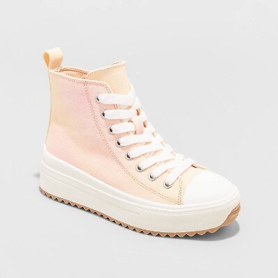 

Ботинки Blakely High Top со шнуровкой и молнией для девочек - арт-класс, Not available