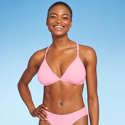 

Верх бикини с треугольными чашечками Terry для юниоров - Xhilaration Light Pink D/DD Cup, Not available