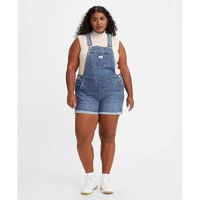 

Женские джинсовые шорты больших размеров Levis - цвет индиго Minute, Indigo minute