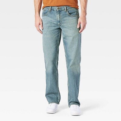 Джинсы DENIZEN from Levis Mens 285 Relaxed Fit - Light Wash 42x32