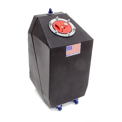RJS SAFETY Fuel Cell 4 Gal Blk Drag w/Aircraft Cap 3000201