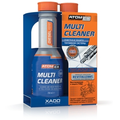 XADO ATOMEX Multi Cleaner FOR DIESEL ENGINE HIGH PERFORMANCE FUEL SYSTEM CLEANER