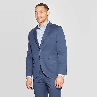 

Мужской пиджак стандартного кроя - темно-синий Goodfellow - Co, Navy blue
