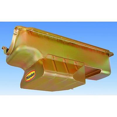 Milodon 30936, One Cadmium Steel Oil Pan - Sbm 340 7Qt. Performance Racing Parts