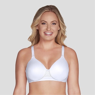 

Vanity Fair Womens Beauty Back Full Figure Беспроводной разглаживающий бюстгальтер 71380 -, Белый