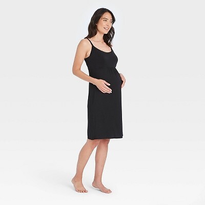 

Сорочка для беременных и кормящих мам Drop Cup - Isabel Maternity от Ingrid - Isabel Black, Черный