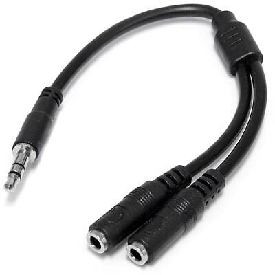 1PC STARTECH.COM MUY1MFFS CAT6 Cable - 2 ft Gray Patch Cord - Snagless - ETL Ve