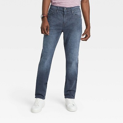 

Джинсы Slim Fit мужские - Goodfellow - Co Темно-синий деним
