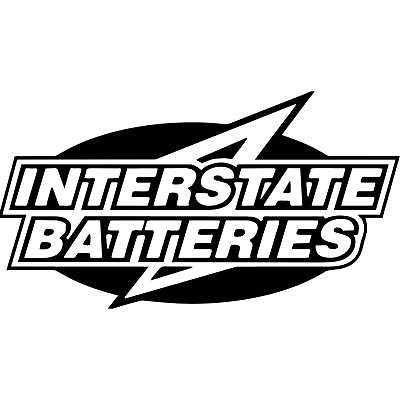Interstate Batteries Performance Vinyl Decal Car Window Tumbler Laptop Mirror