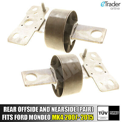 For Ford Mondeo MK4 & Galaxy inc S-Max Rear Trailing Arm Bushes Pair Mount x 2
