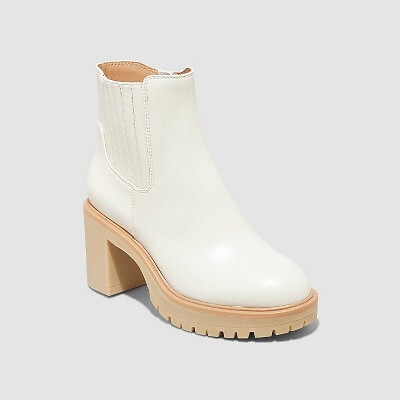 

Женские ботинки на платформе Katrina - Universal Thread Off-White, Белый