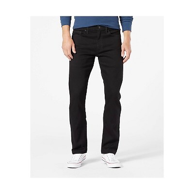 Мужские джинсы DENIZEN from Levis 232 Slim Straight Fit - черный деним 32x30