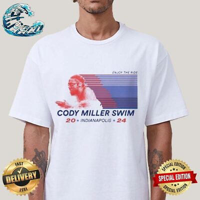NEW Official Cody Miller Swim 2024 Indianapolis Unisex T-Shirt