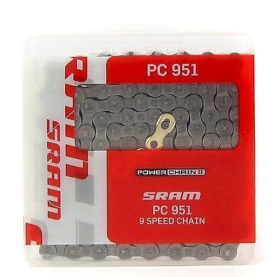 SRAM 9 Speed Bicycle Chains