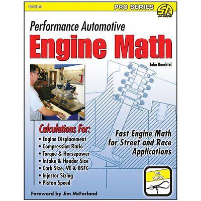 S-A Books SA204, Performance Automotive Engine Math, Single Unit, Performance Sp