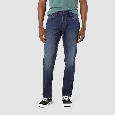 Джинсы DENIZEN from Levis 231 Athletic Fit - темно-синий деним 30x32