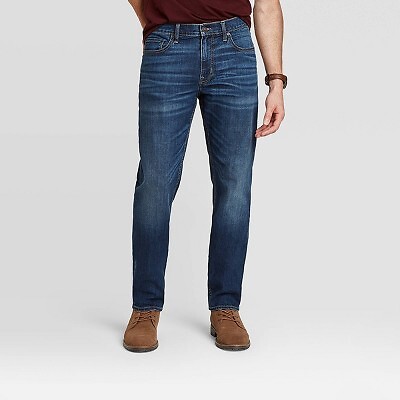 

Мужские джинсы Big - Tall Athletic Fit - Goodfellow - Co Dark Wash