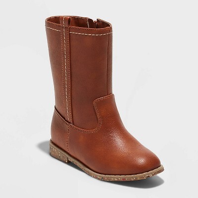 

Сапоги для верховой езды Aubriella Zipper для девочек дошкольного возраста - Cat - Jack Cognac