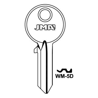 2X WMS KEY BLANK FOR CUTTING SUITABLE FOR WM5 , SILCA WMS1 , JMA - , ORION WMS4